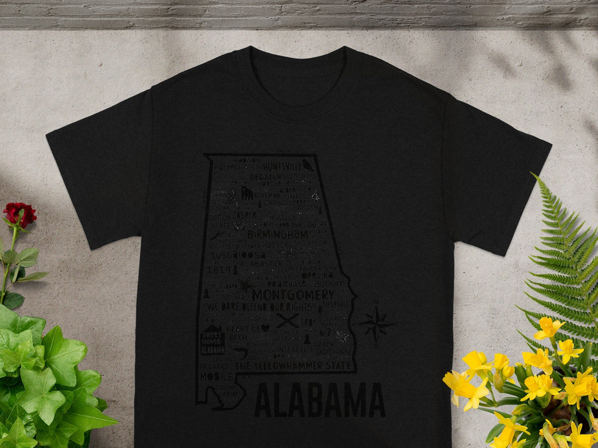 Alabama The Yellowhammer State Graphic T-shirt