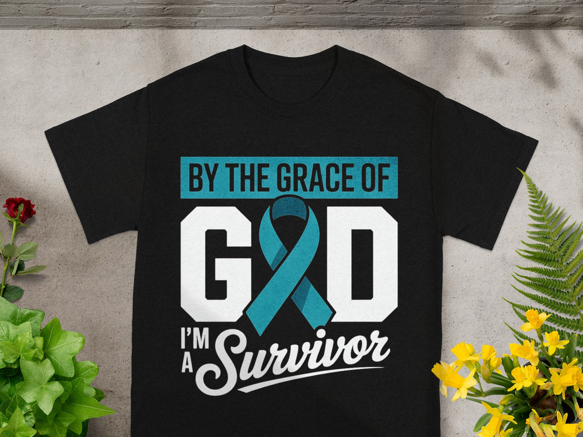 By The Grace of God I'm a Survivor T-shirt