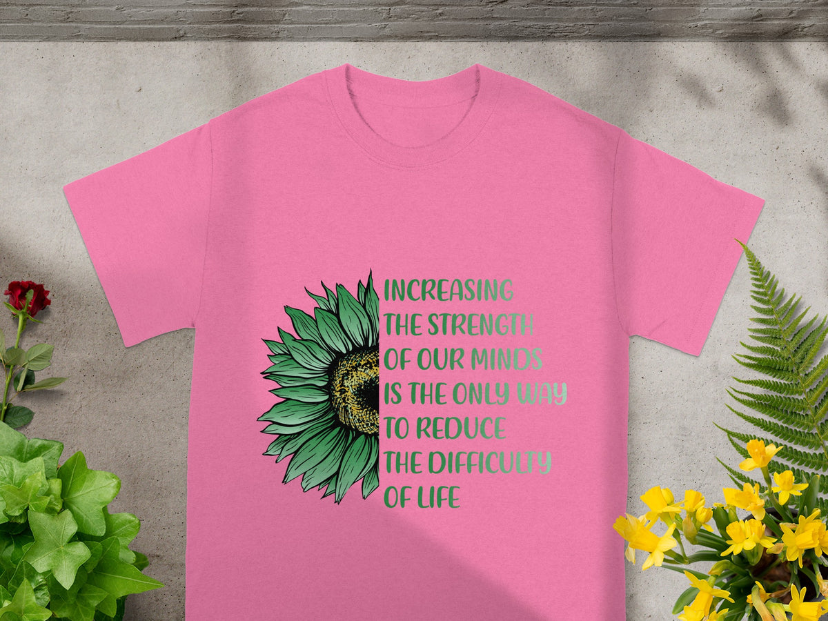 Increasing The Strength Of Our Minds Pink Shirt