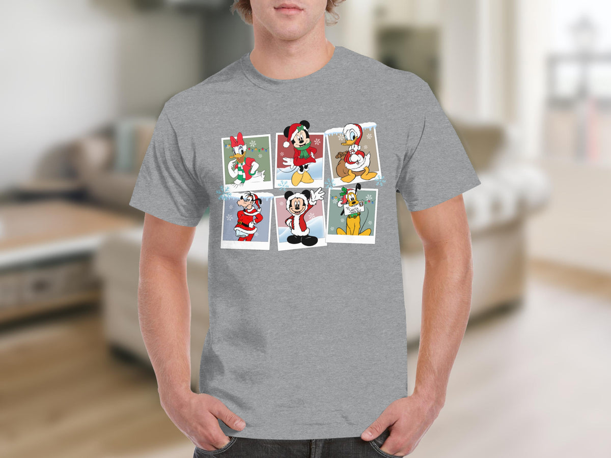 Vintage Cartoon Characters Graphic Shirt