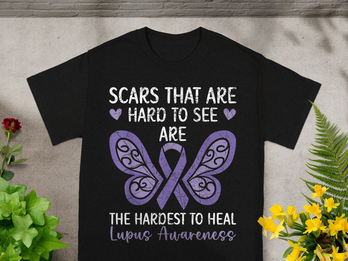 Scars That Are Hard to See Lupus Awareness Shirt