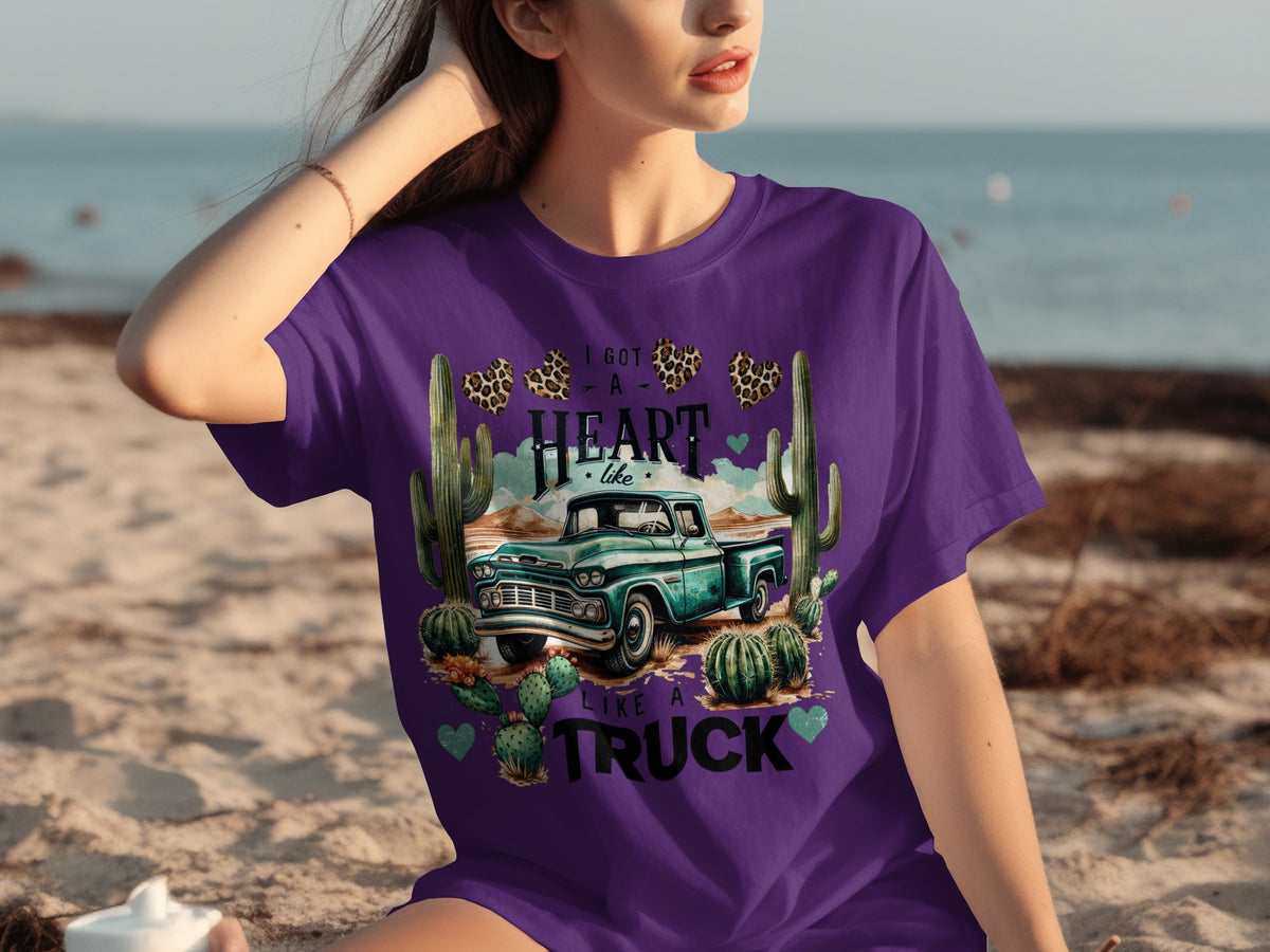 I Got a Heart Like a Truck Graphic T-Shirt