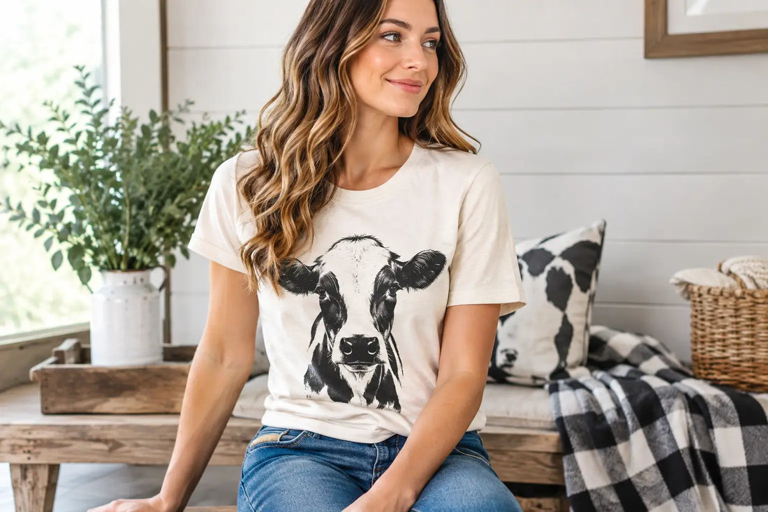 Best Shirts for Farmhouse Style That Have Moo-d