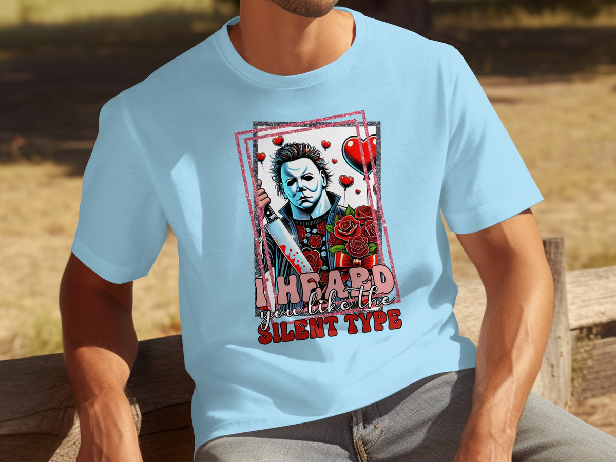 I Heard You Like The Silent Type Graphic T-shirt