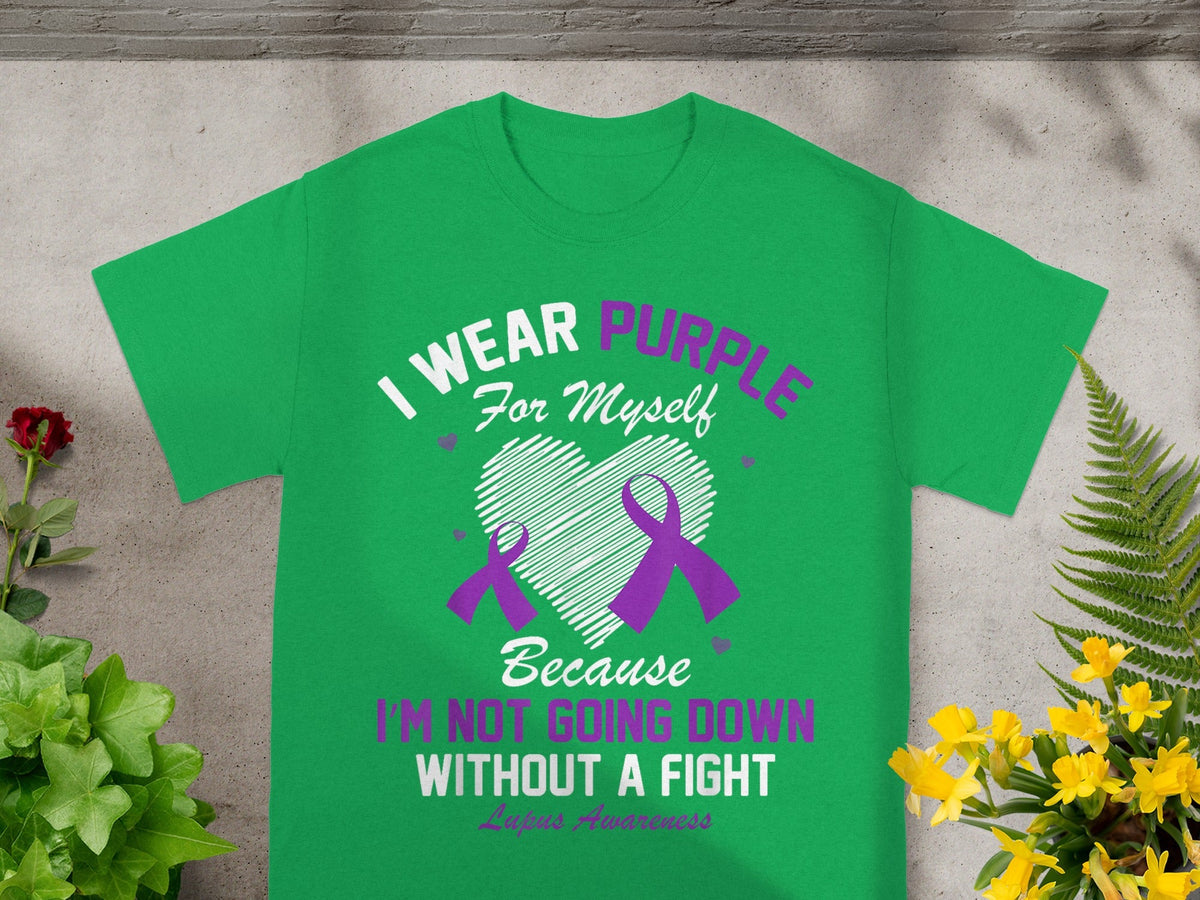 I Wear Purple For Myself Lupus Awareness T-Shirt