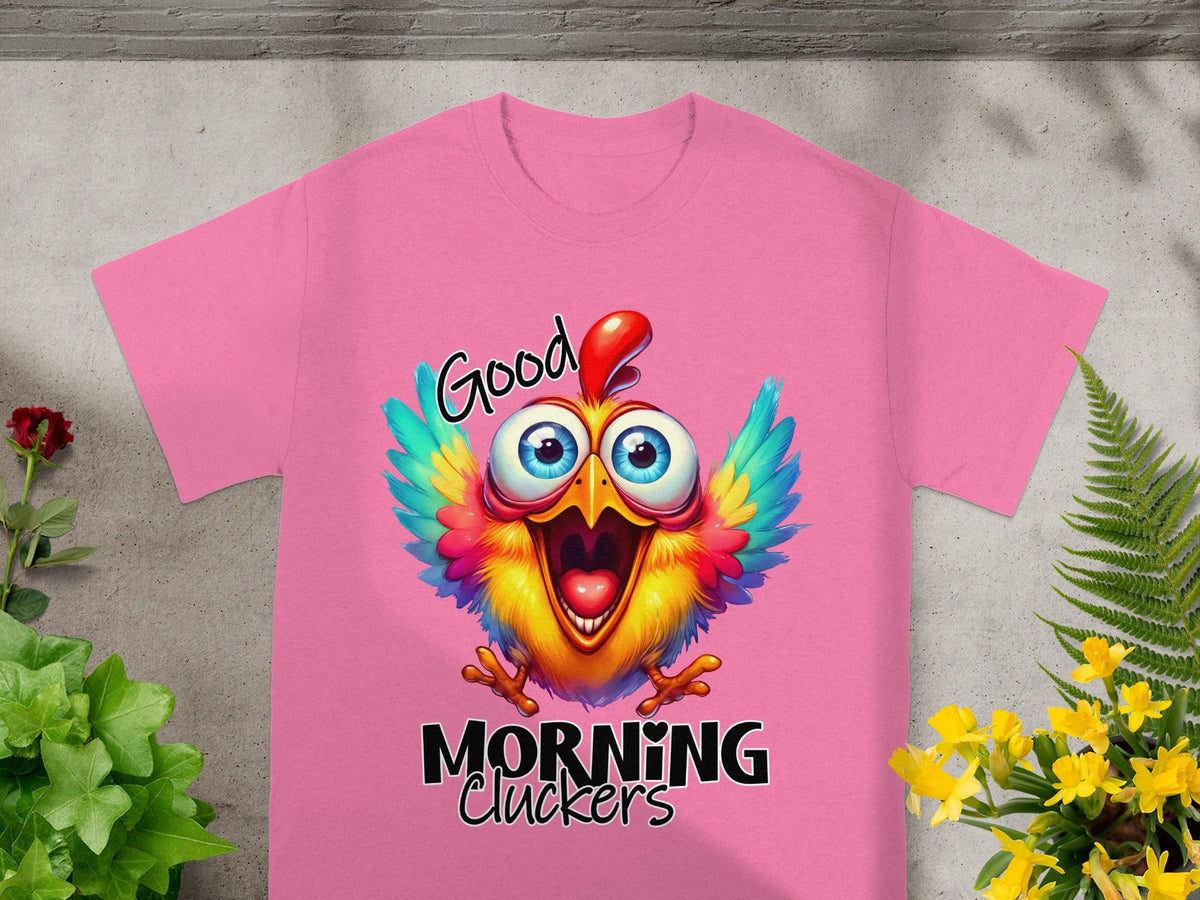 Good Morning Cluckers Colorful Chicken Product