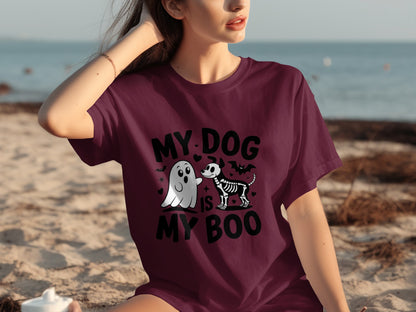 My Dog Is My Boo Halloween Inspired T-Shirt