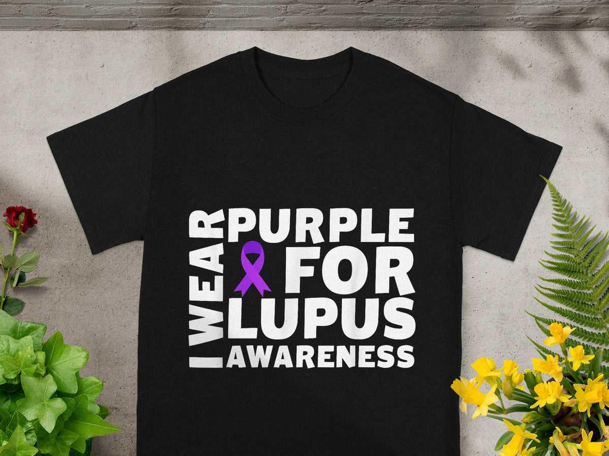 I Wear Purple for Lupus Awareness Shirt