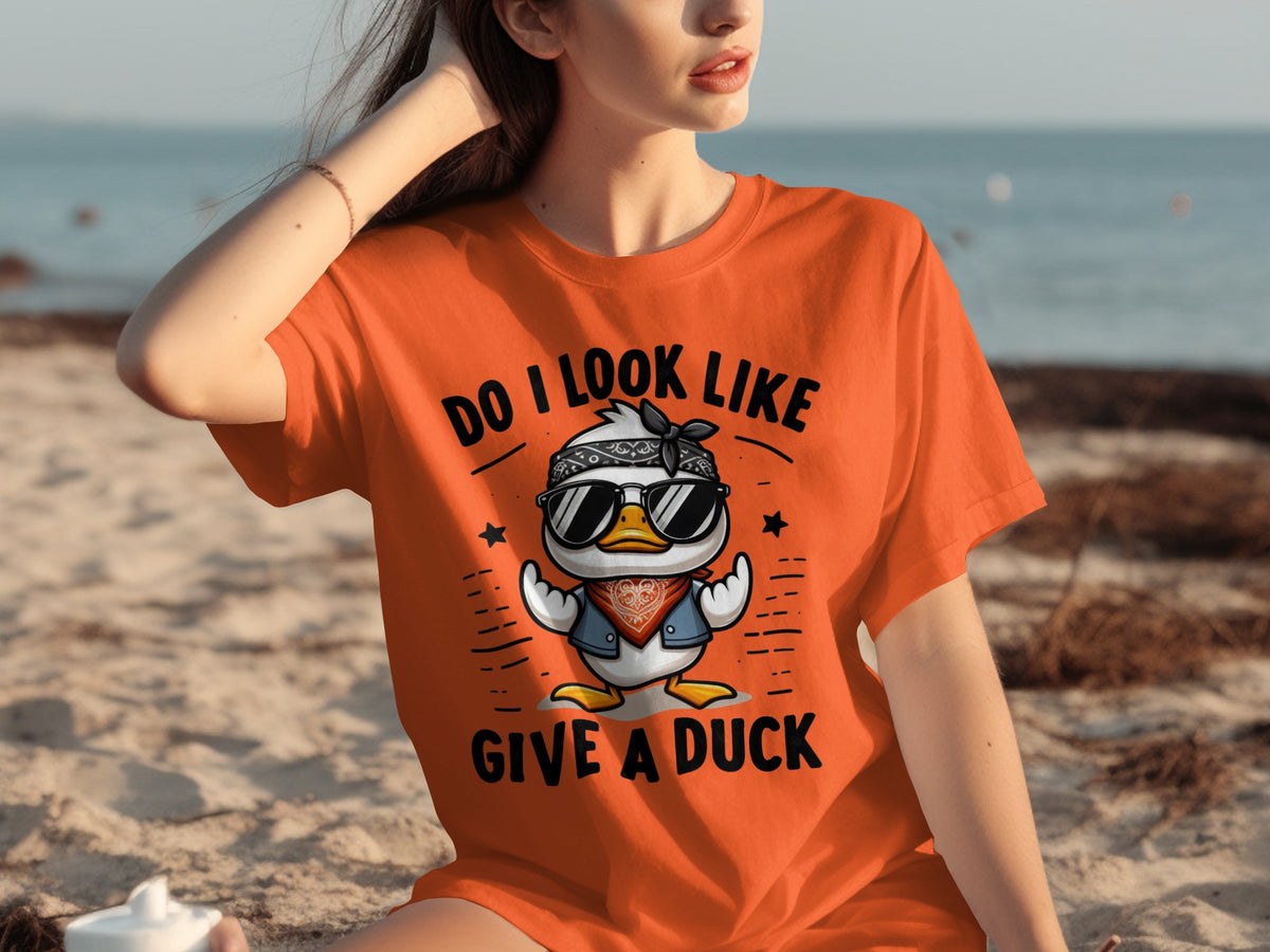 Do I Look Like I Give A Duck Funny T-Shirt