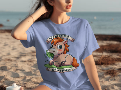 Not My Pasture Not My Bullshit Graphic T-shirt