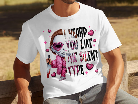 I Heard You Like the Silent Type Graphic Shirt