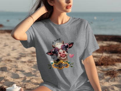 Oh Honey I Am That Heifer Graphic T-Shirt