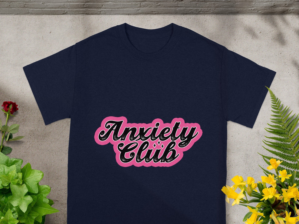 Anxiety Club Graphic Tee shirt