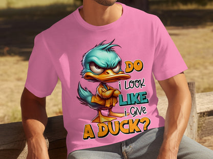Do I Look Like I Give A Duck Funny T-shirt