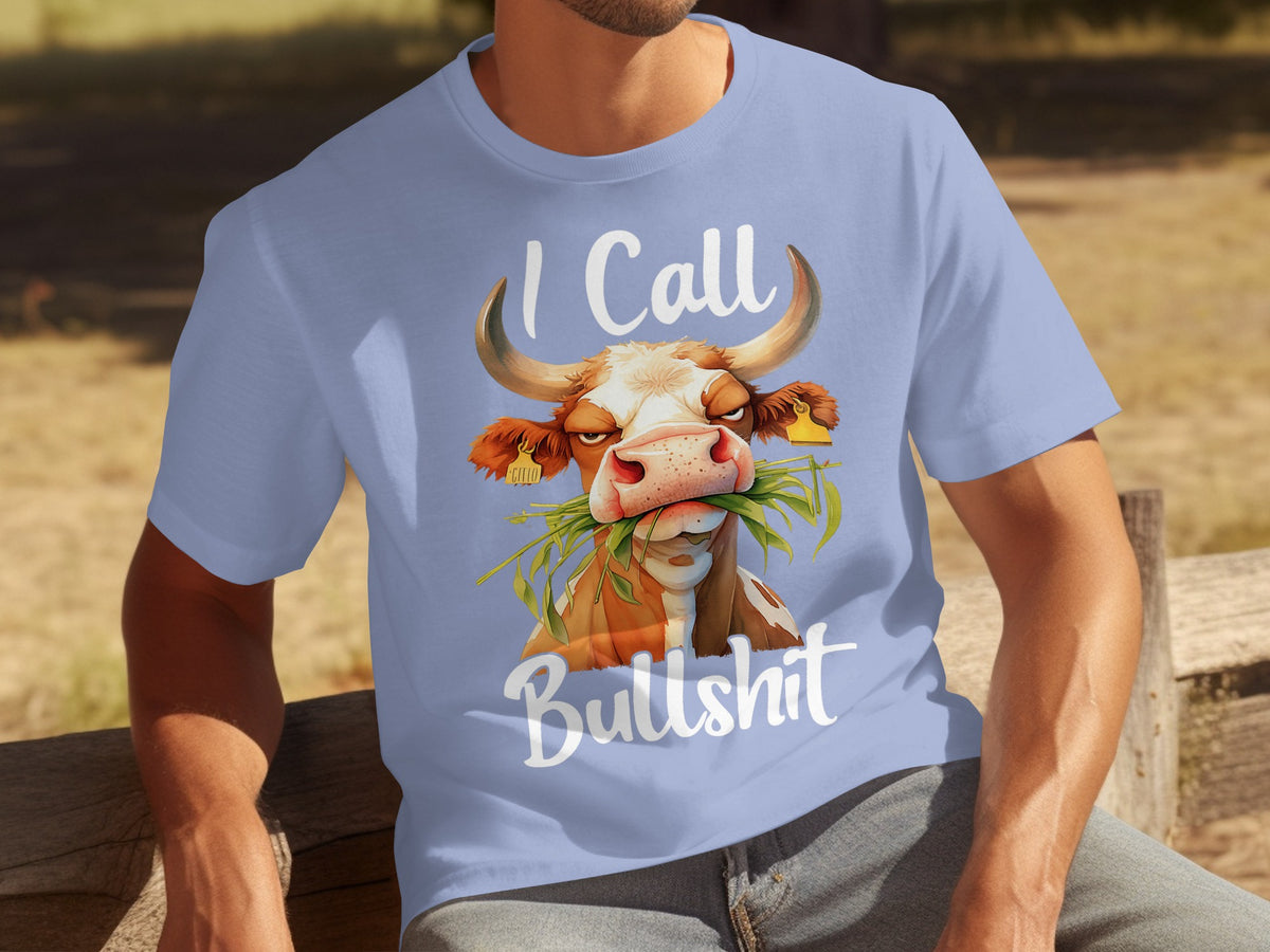 I Call Bullshit Funny Graphic Tee for Men and Women