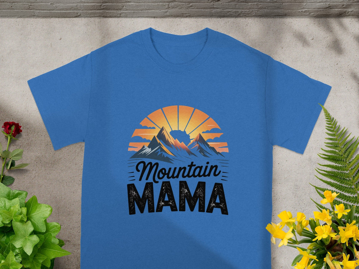 Mountain Mama Graphic Print T-Shirt for Outdoor Enthusiasts