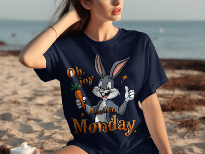 Bugs Bunny Oh Joy Another Monday Graphic T-shirt
