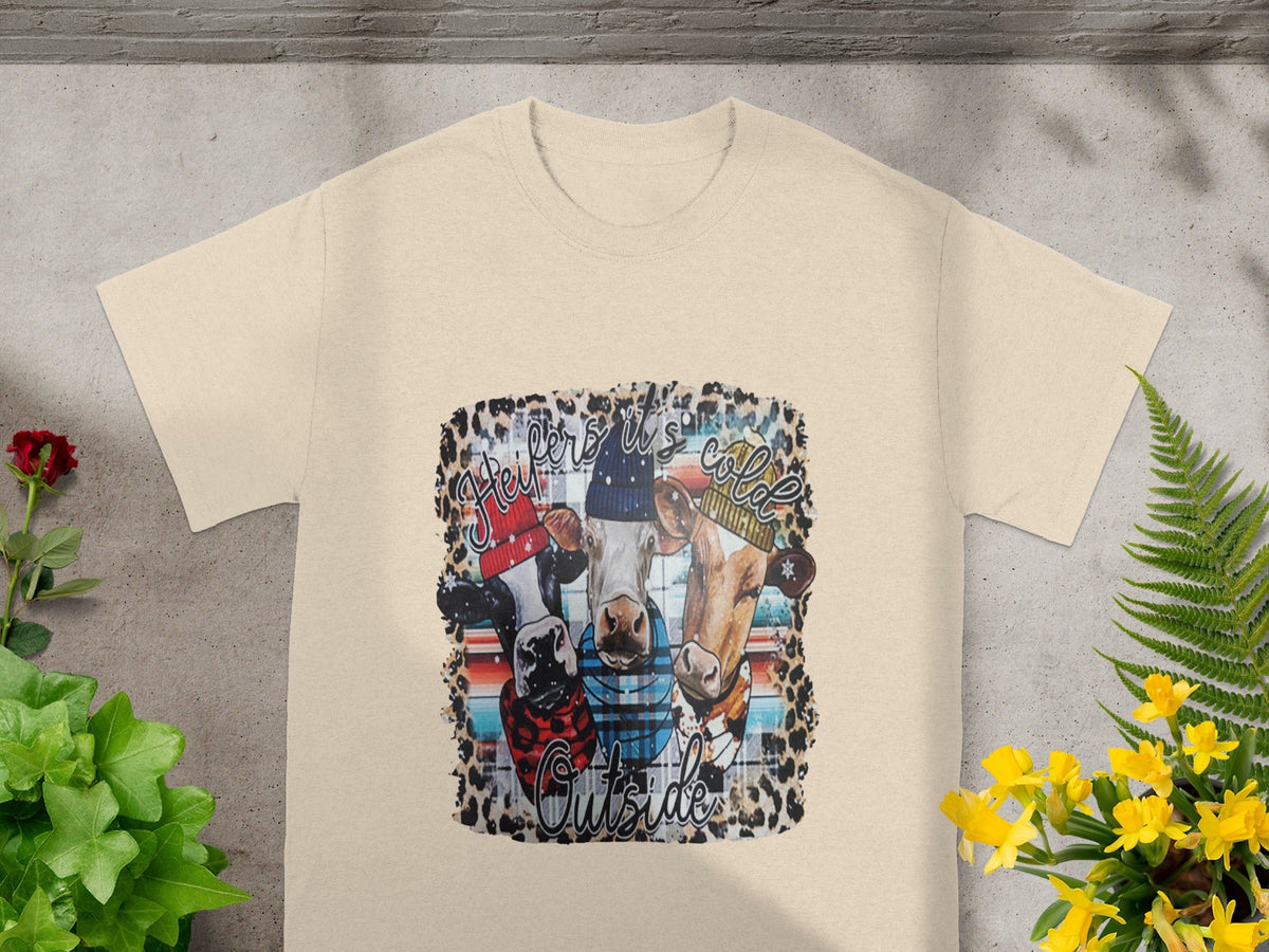 Heifer It's Cold Outside Funny Farm Graphic T-Shirt