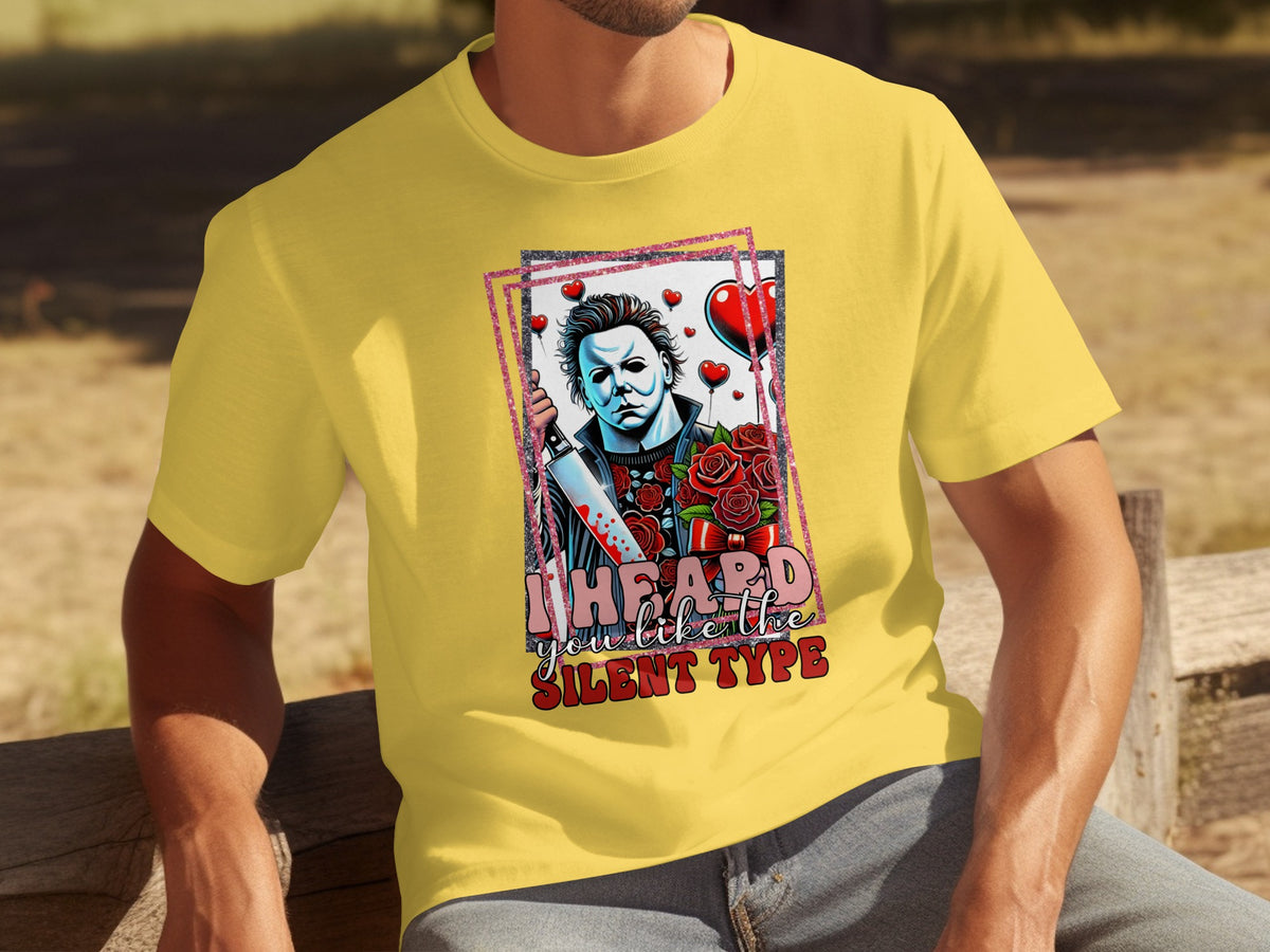 I Heard You Like the Silent Type Graphic Shirt