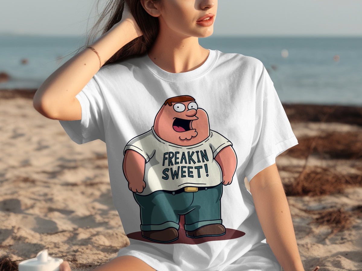 Freakin Sweet Funny Cartoon Character T-Shirt