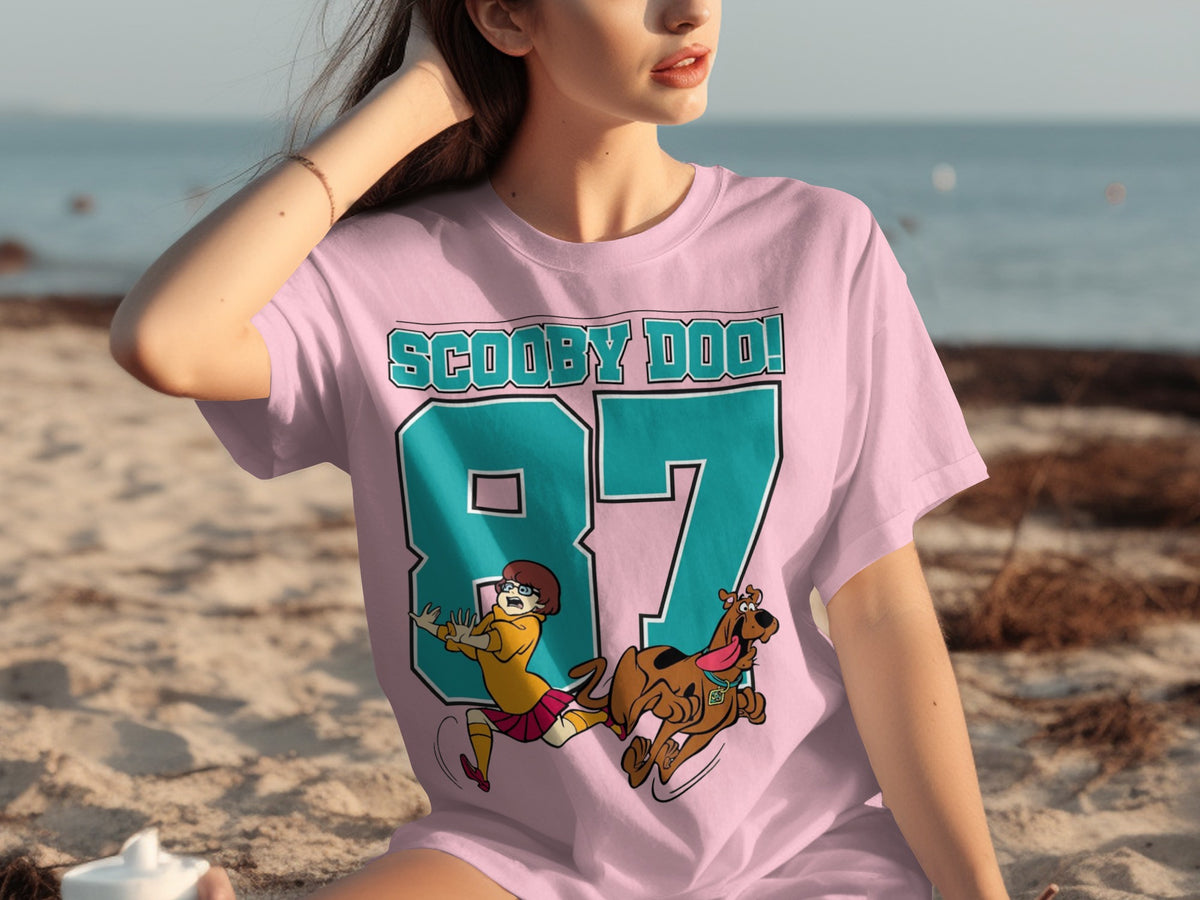 Scooby Doo 87 Graphic Tee Shirt for Casual Wear