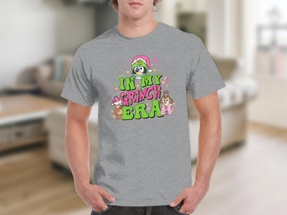 In My Grinch Era Christmas Design Graphic Tee