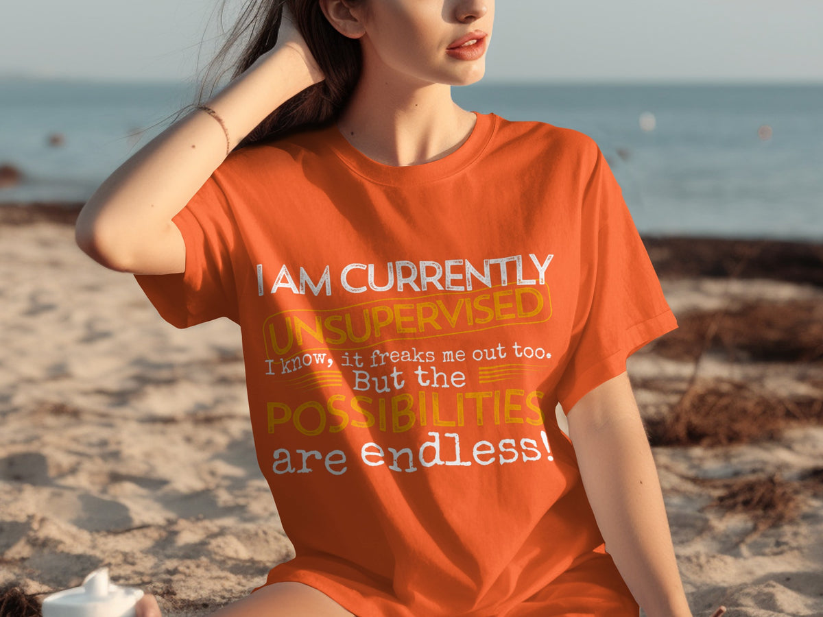 I Am Currently Unsupervised Funny Possibilities Shirt