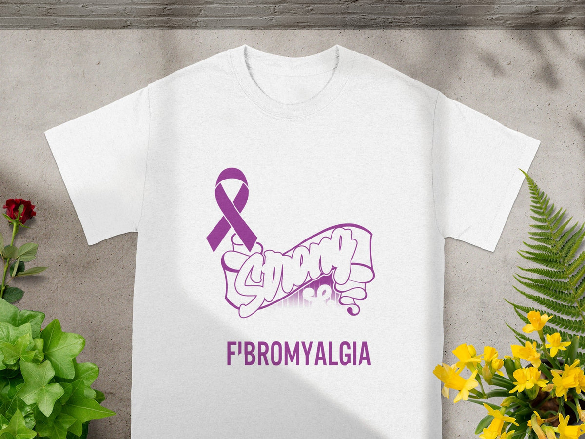 Strong Fist Fibromyalgia Awareness Graphic T-Shirt