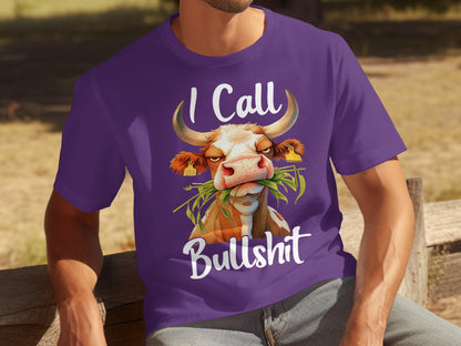 I Call Bullshit Funny Graphic T-Shirt Trendy Outfit