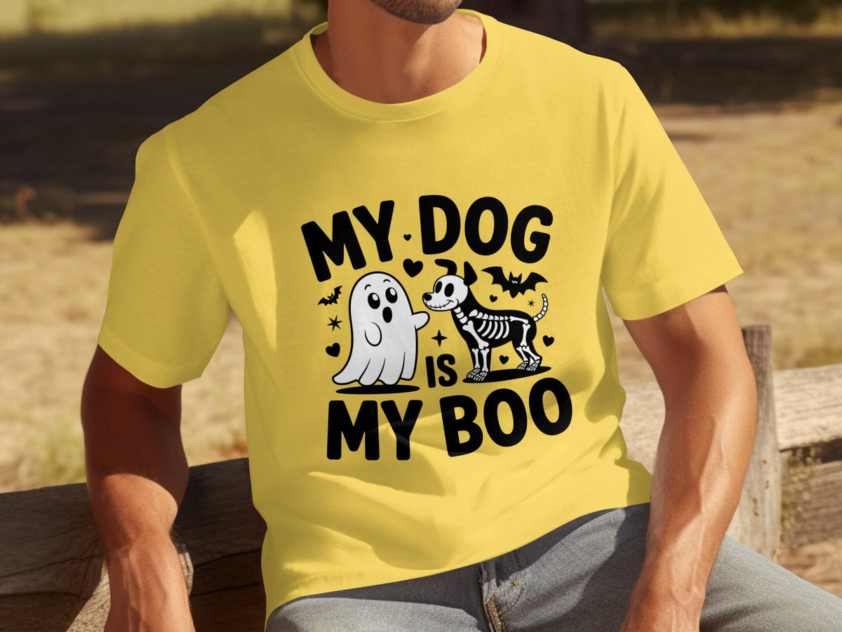 My Dog Is My Boo Halloween Graphic Tee