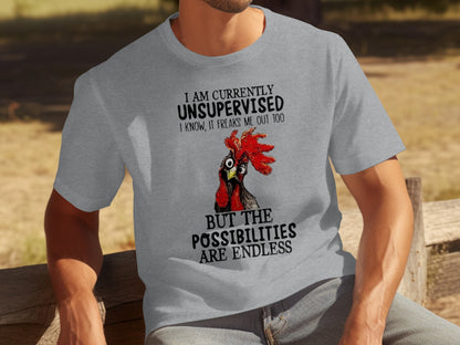 Unsupervised Possibilities Are Endless Funny T-Shirt