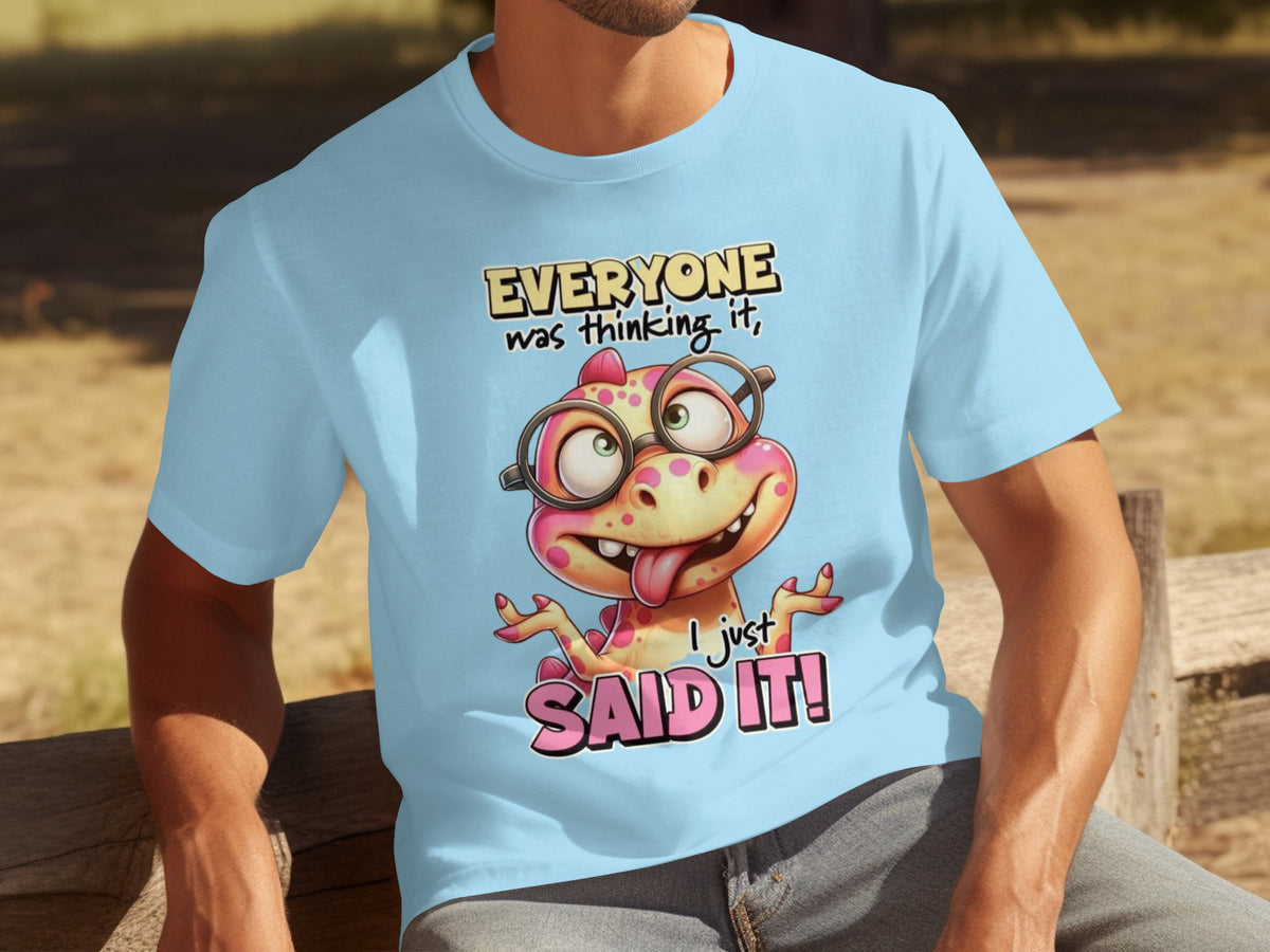Funny Cartoon Frog Everyone Was Thinking It T-shirt