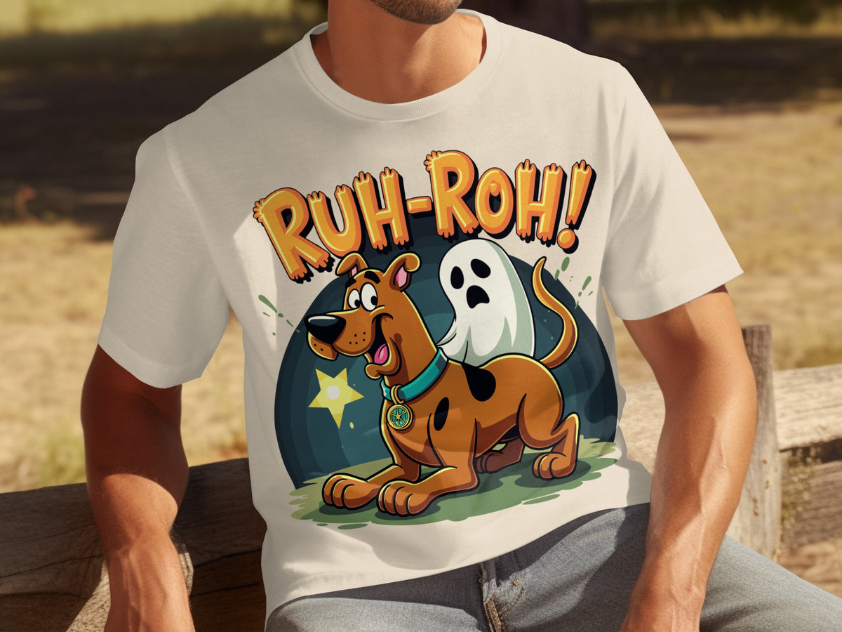 Ruh-Roh Scooby Doo Ghost Graphic T-Shirt Product