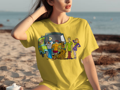 Scooby-Doo Mystery Machine Graphic T-shirt