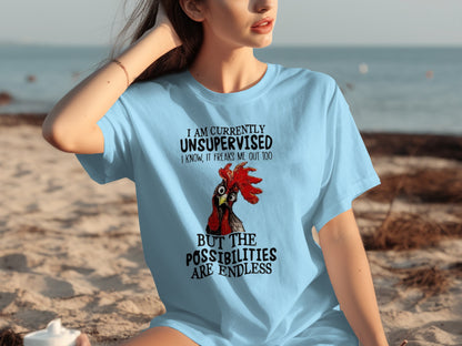 Unsupervised Possibilities Endless Graphic Tee