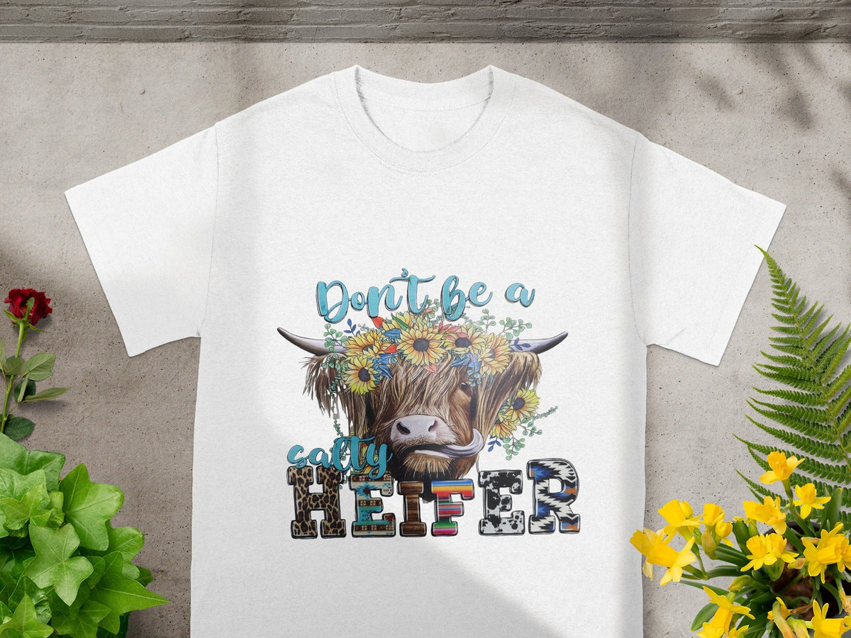 Don't Be a Salty Heifer Graphic T-shirt
