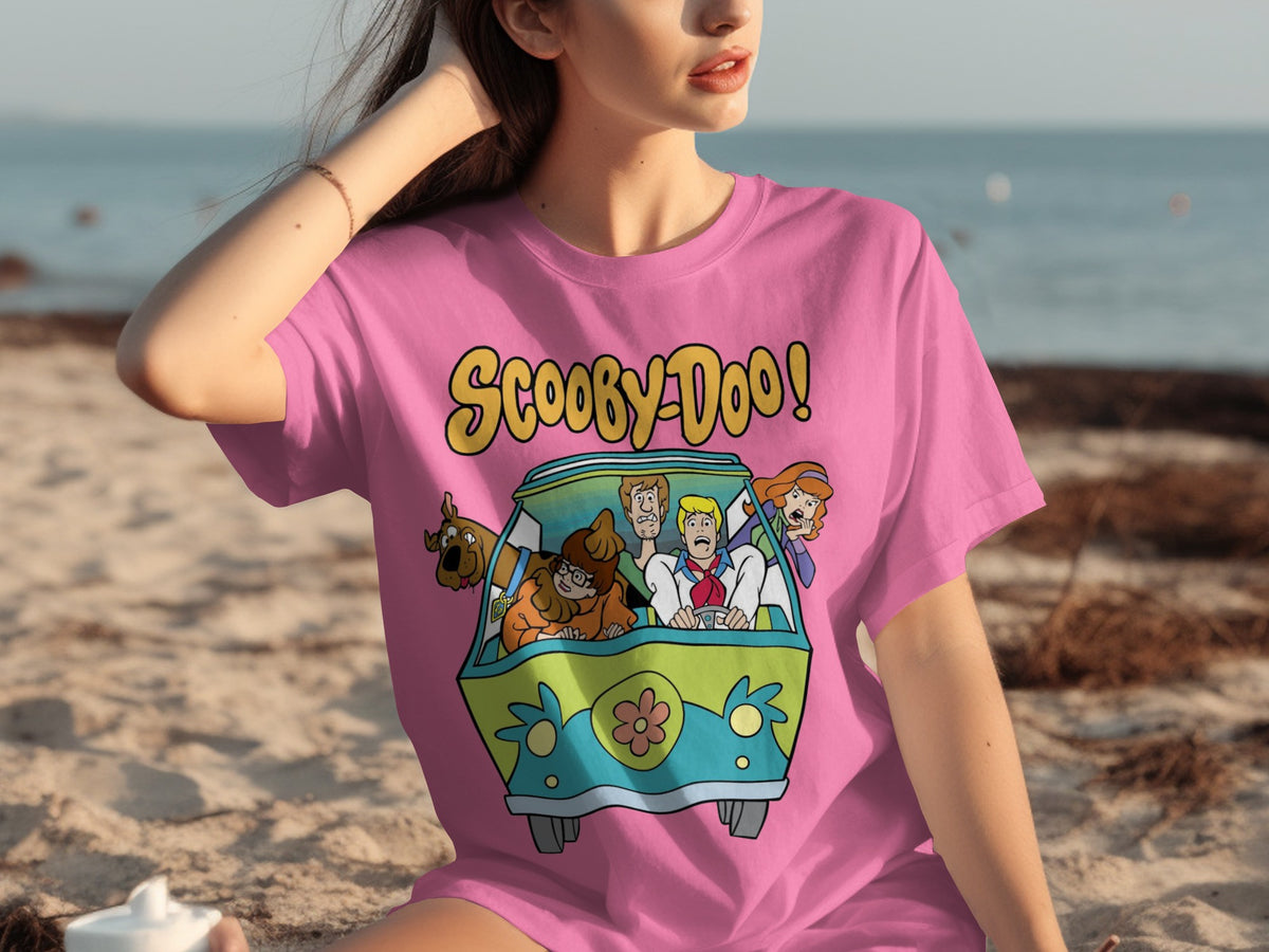 Scooby-Doo Cartoon Characters Graphic T-shirt