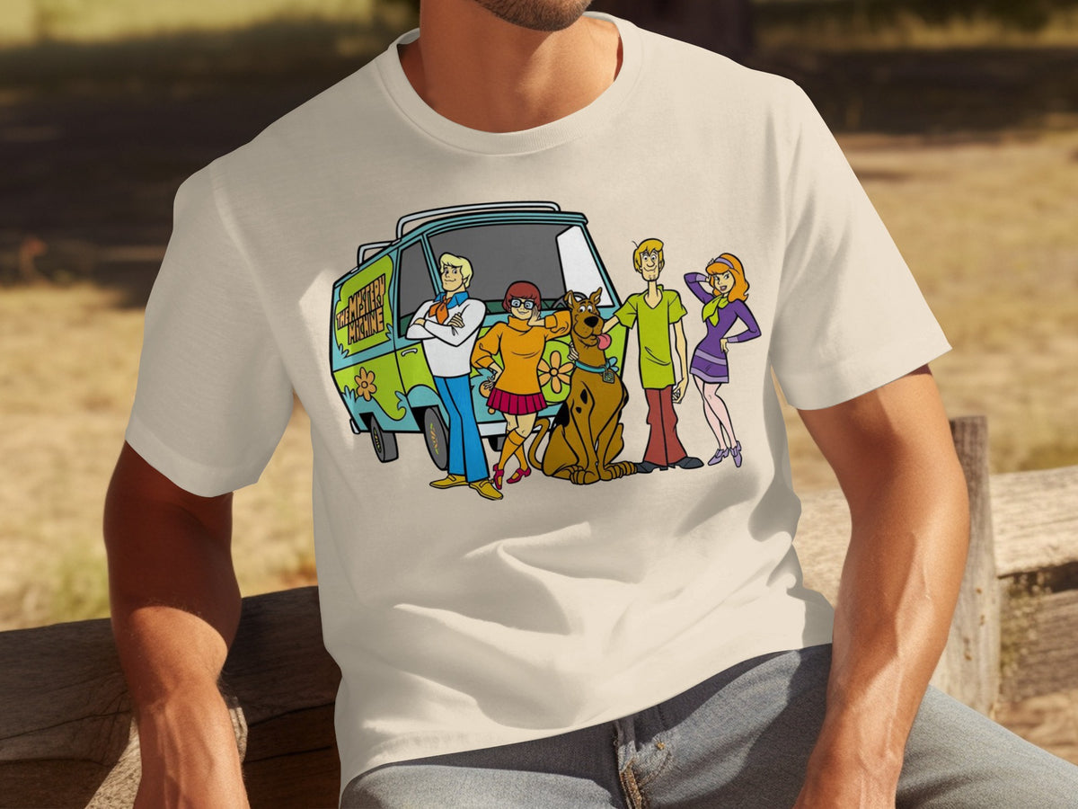 Mystery Machine Crew T-Shirt for All Ages Fun