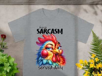 Fresh Sarcasm Served Daily Graphic Shirt