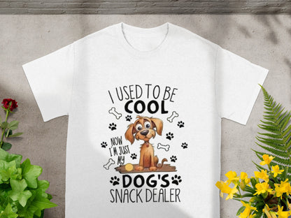 I Used to Be Cool Now I'm Just My Dog's Snack Dealer Shirt