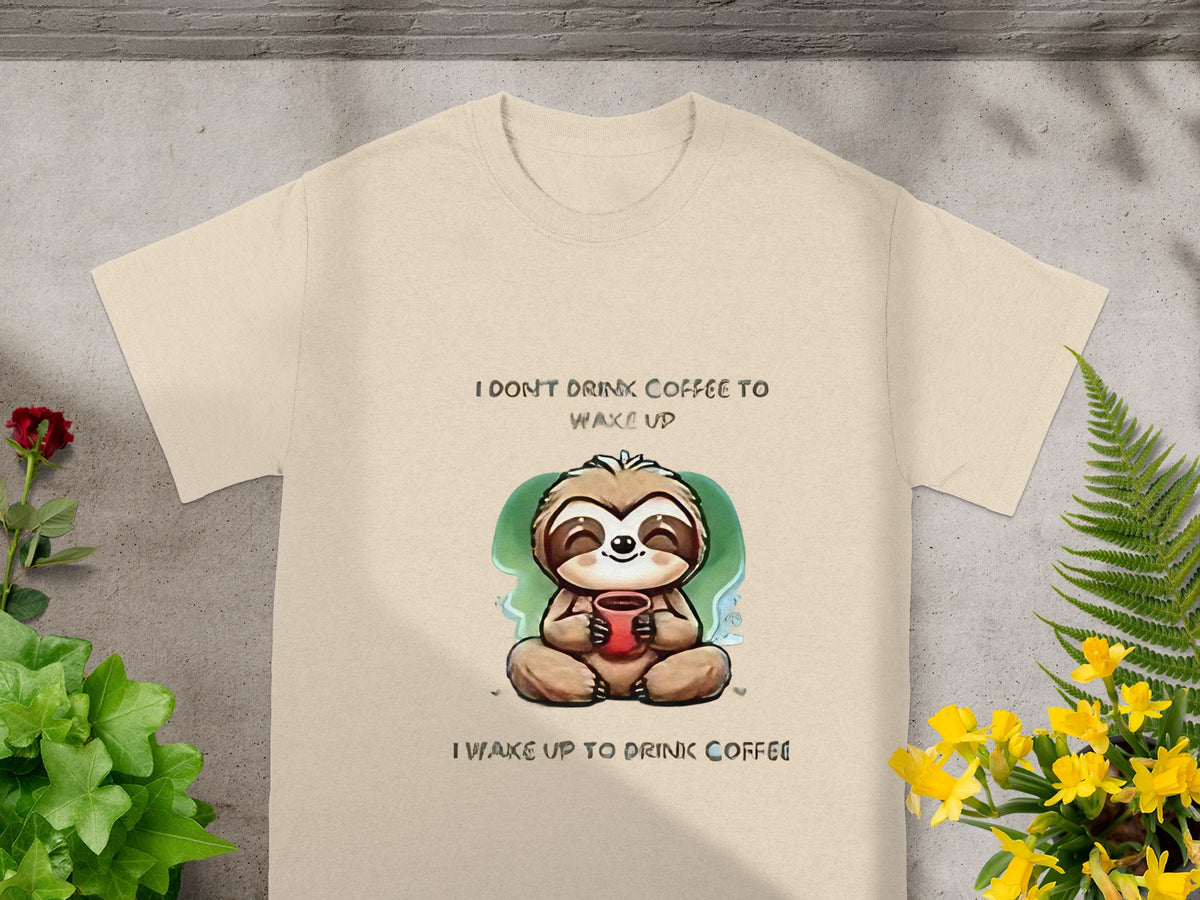 I Don't Drink Coffee to Wake Up I Wake Up to Drink Coffee Shirt