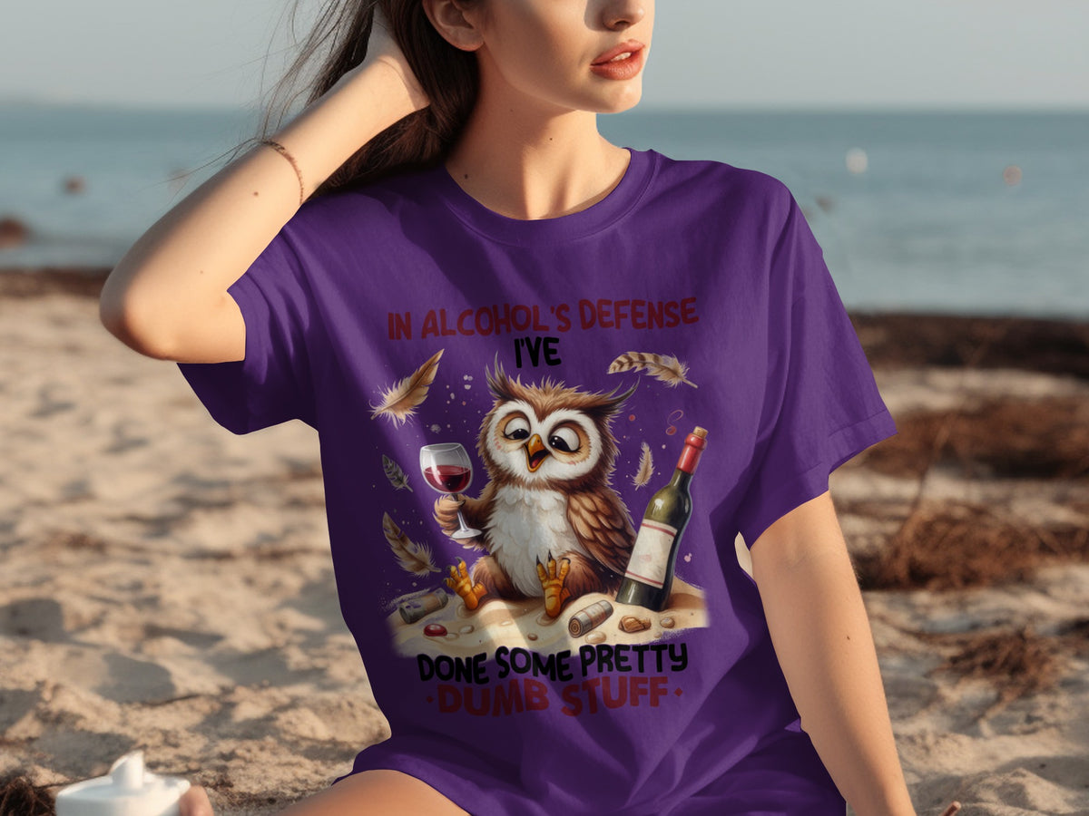 In Alcohol's Defense I've Done Some Dumb Stuff Shirt