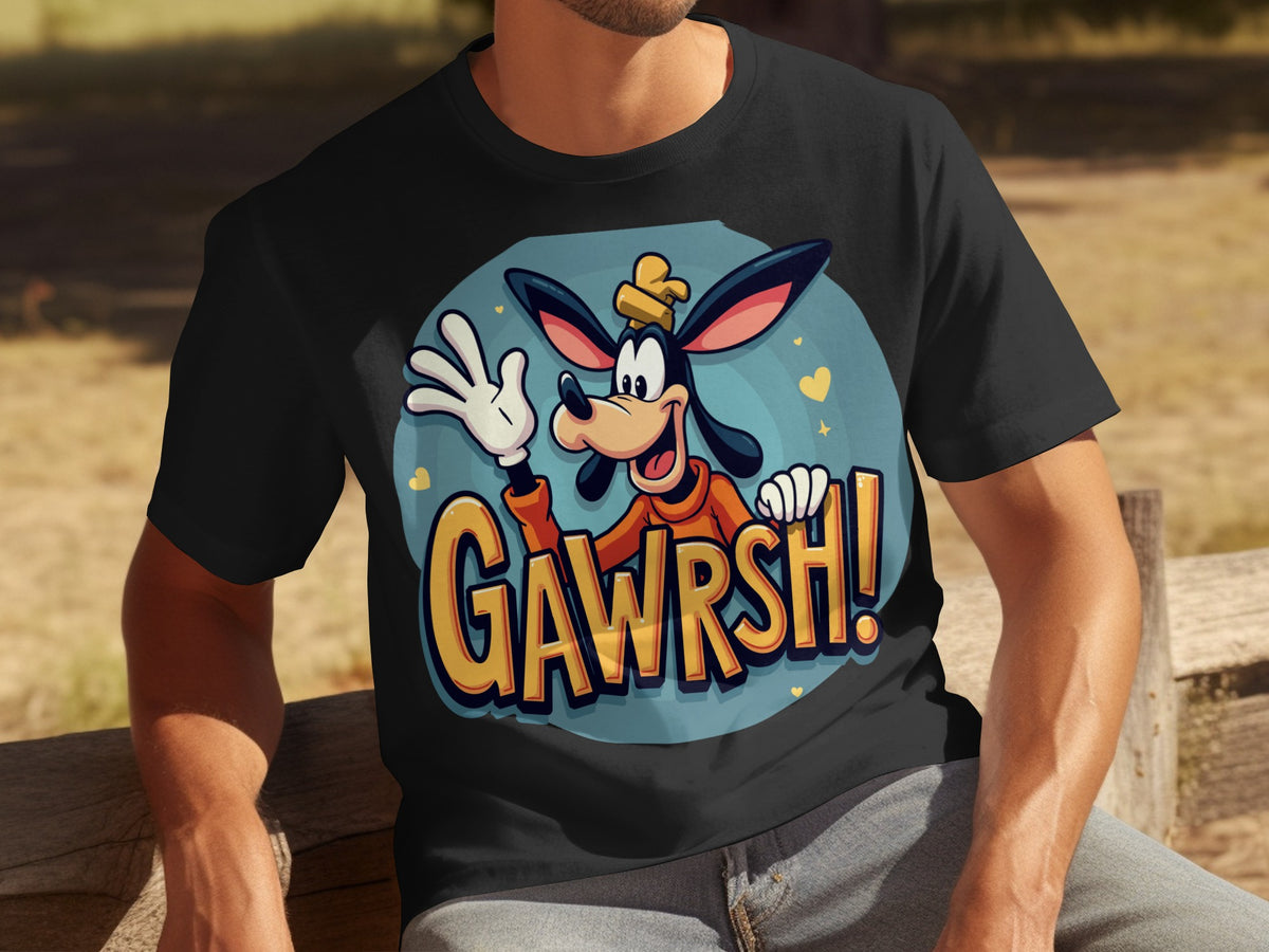Fun Goofy Inspired Gawrsh Design T-Shirt for Fans