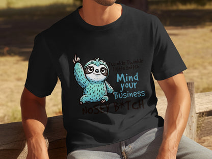 Twinkle Little Snitch Mind Your Business Graphic Tee