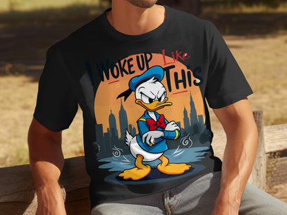 I Woke Up Like This Donald Duck Graphic Tee