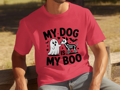 My Dog Is My Boo Halloween T-Shirt for Dog Lovers