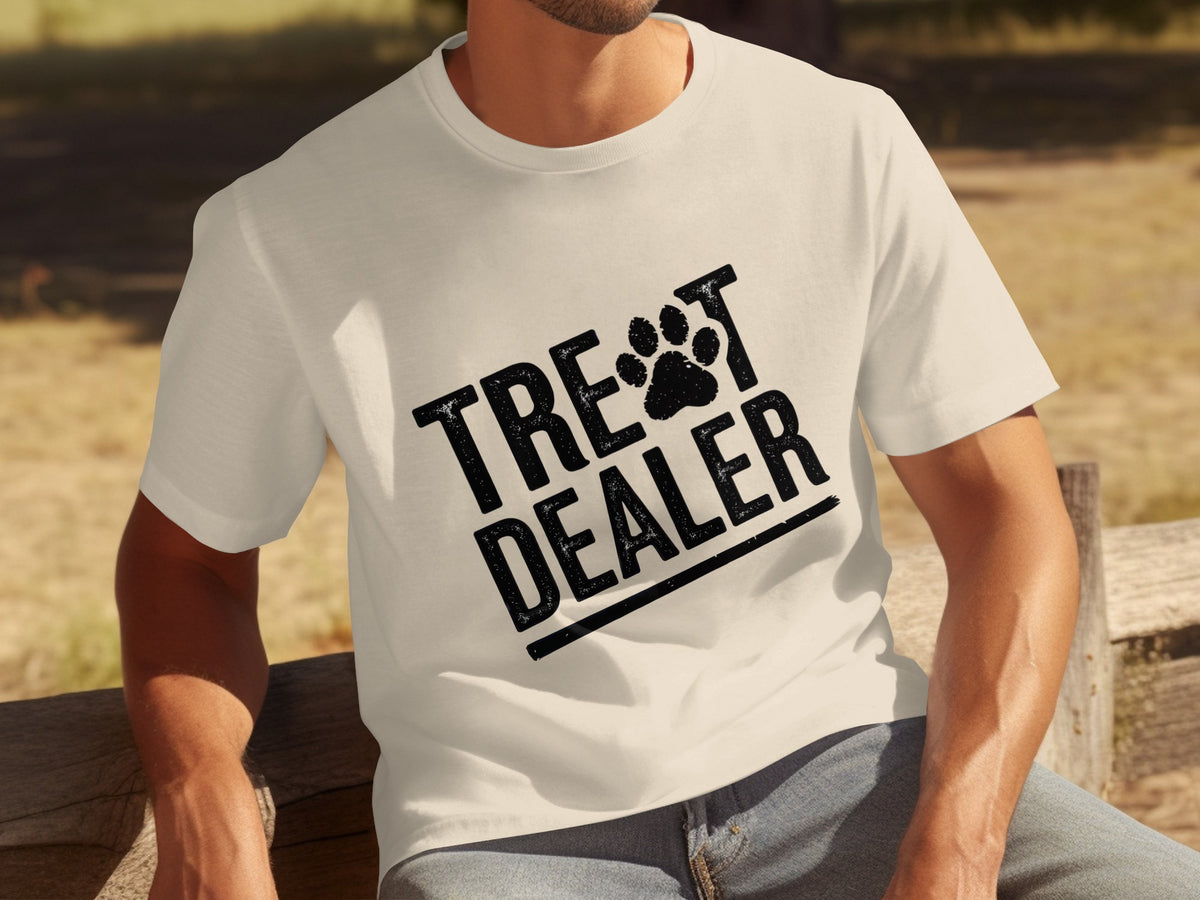 Treat Dealer Funny Pet Lover White T-Shirt
