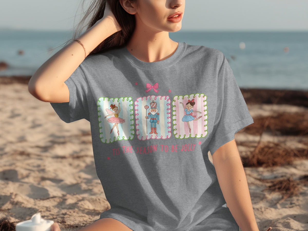 Tis The Season To Be Jolly Ballet Nutcracker Shirt