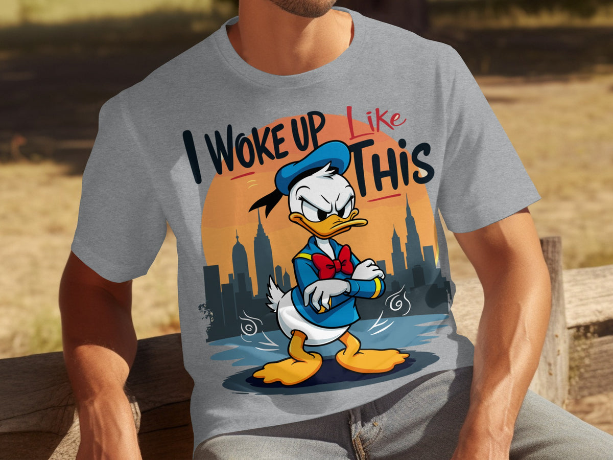 I Woke Up Like This Donald Duck Graphic T-shirt