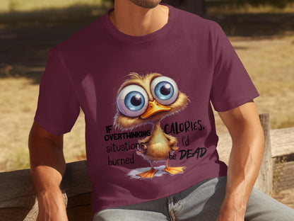 Overthinking Situations Burned Calories Funny T-Shirt
